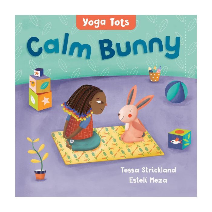 Livro de ioga para bebês Calm Bunny