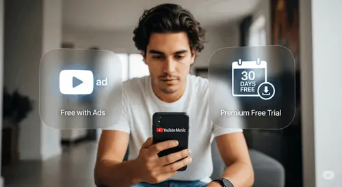 Como Usar o YouTube Music de Graça: 2 Formas Legais em 2025